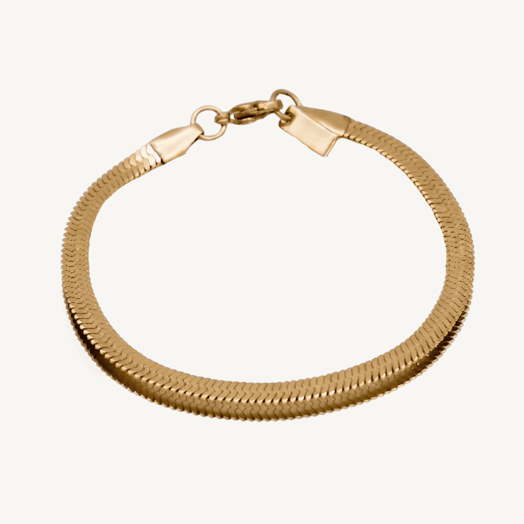 Camille Herringbone Bracelet