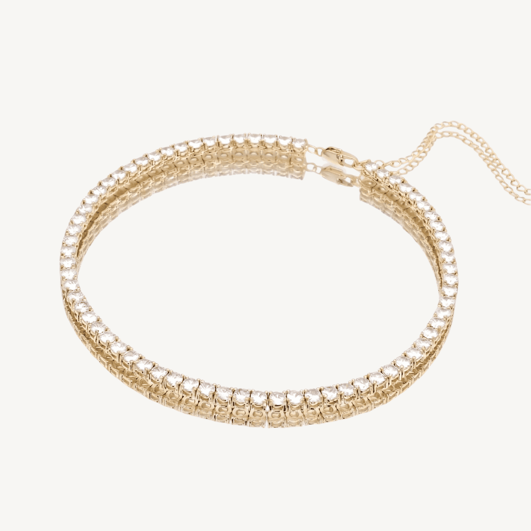 Celeste Tennis Necklace