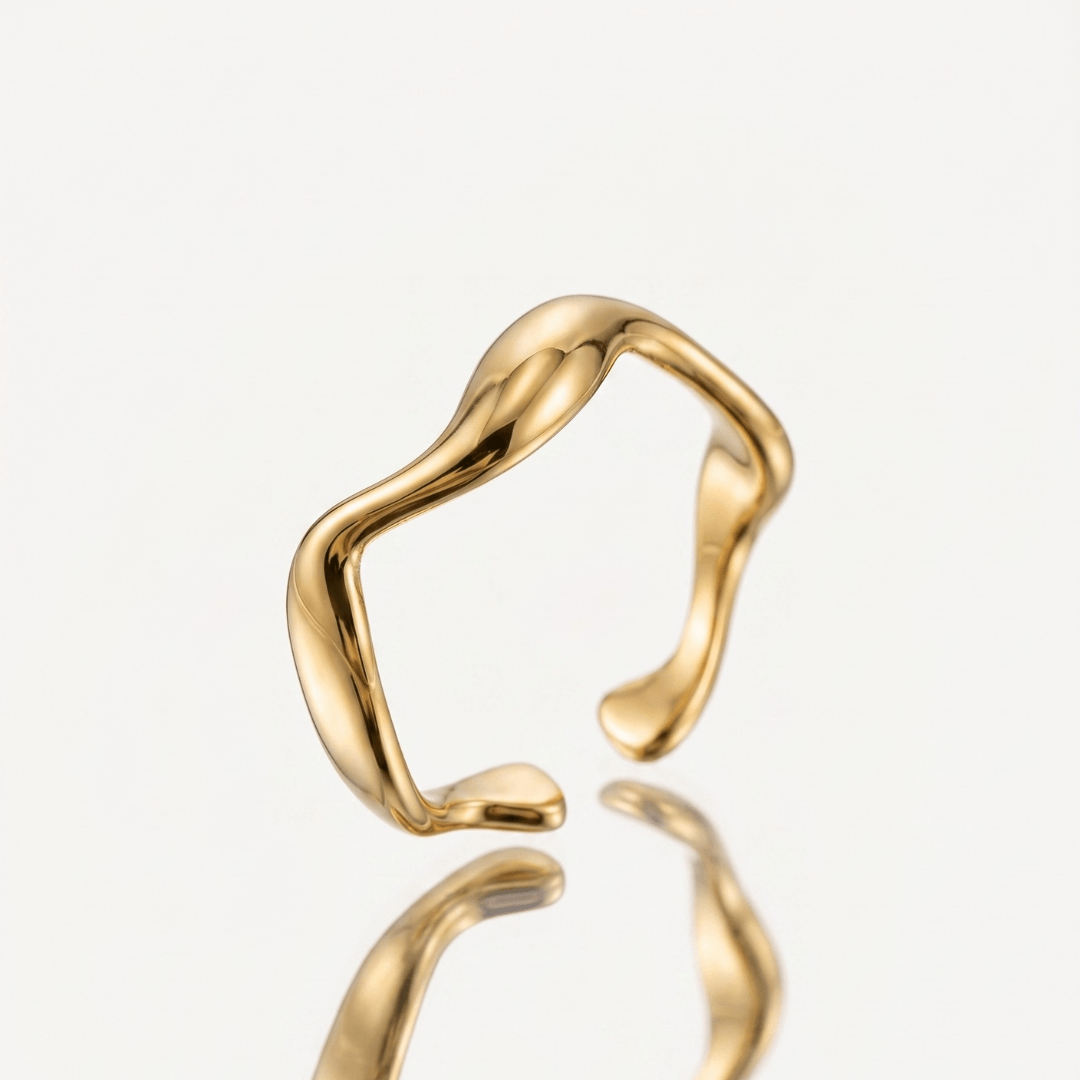 The Signature Gold Ring Stack