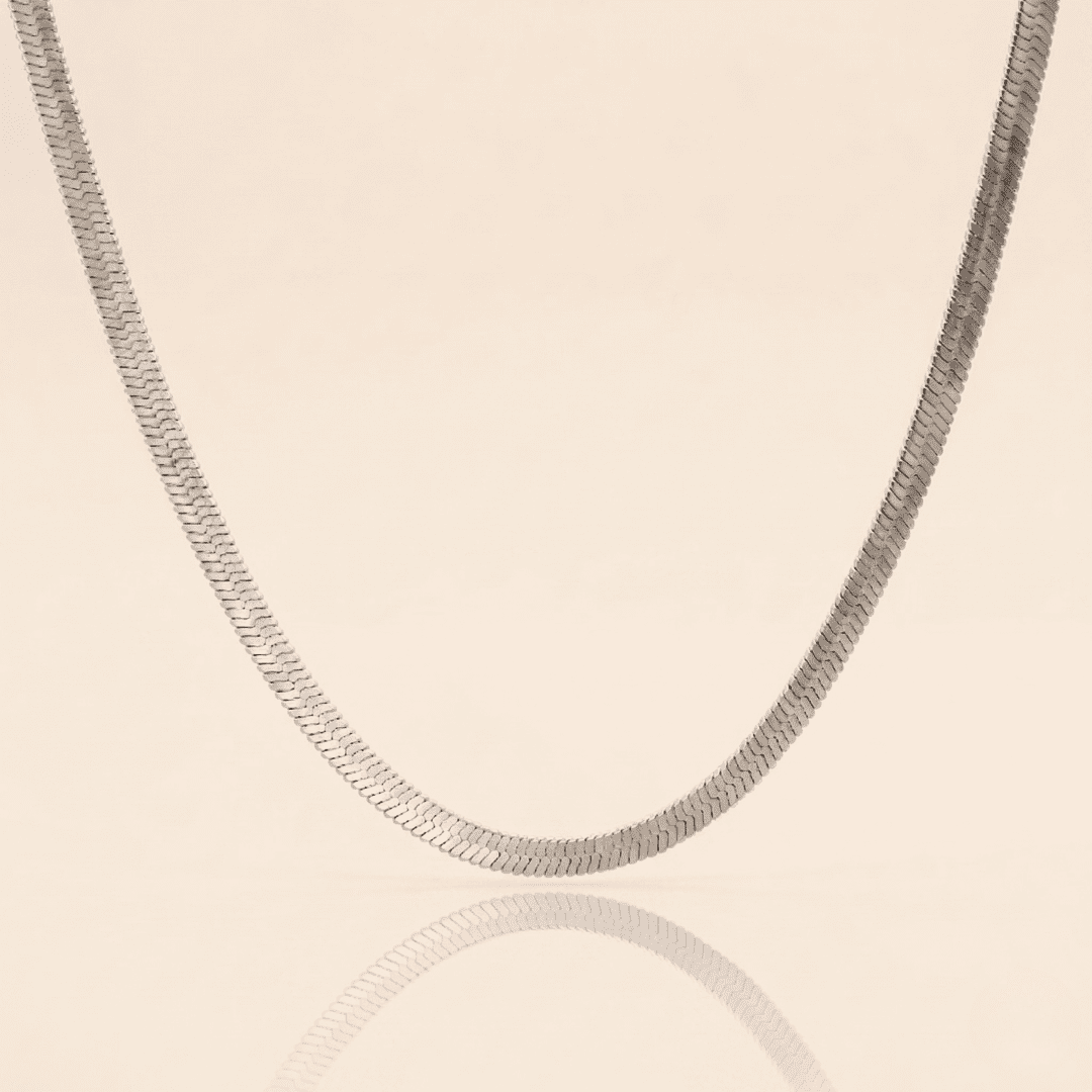 Camille Herringbone Necklace