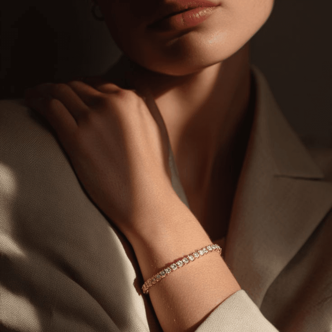 Celeste Tennis Bracelet