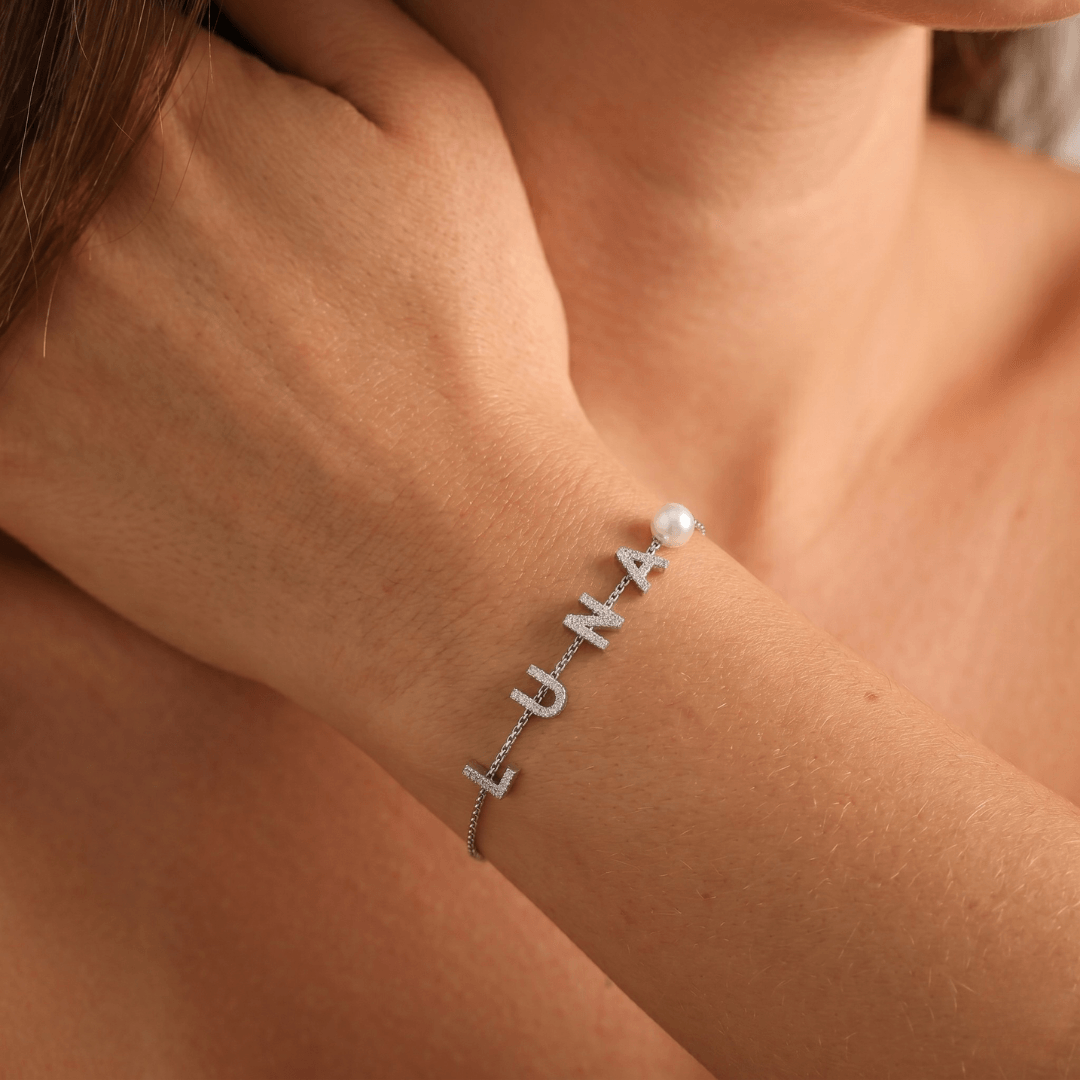 Luna Custom Name Bracelet