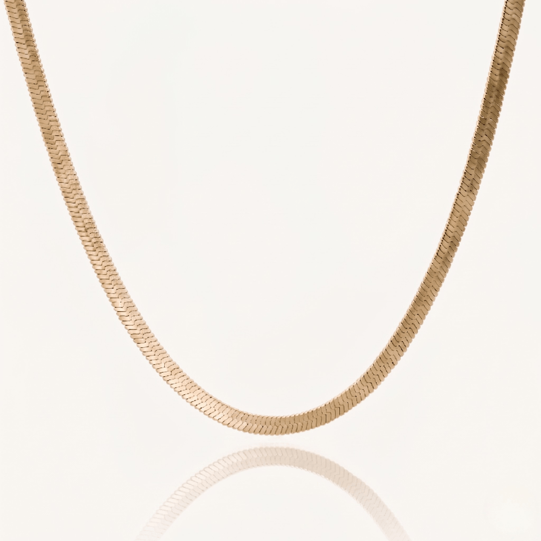 Camille Herringbone Necklace