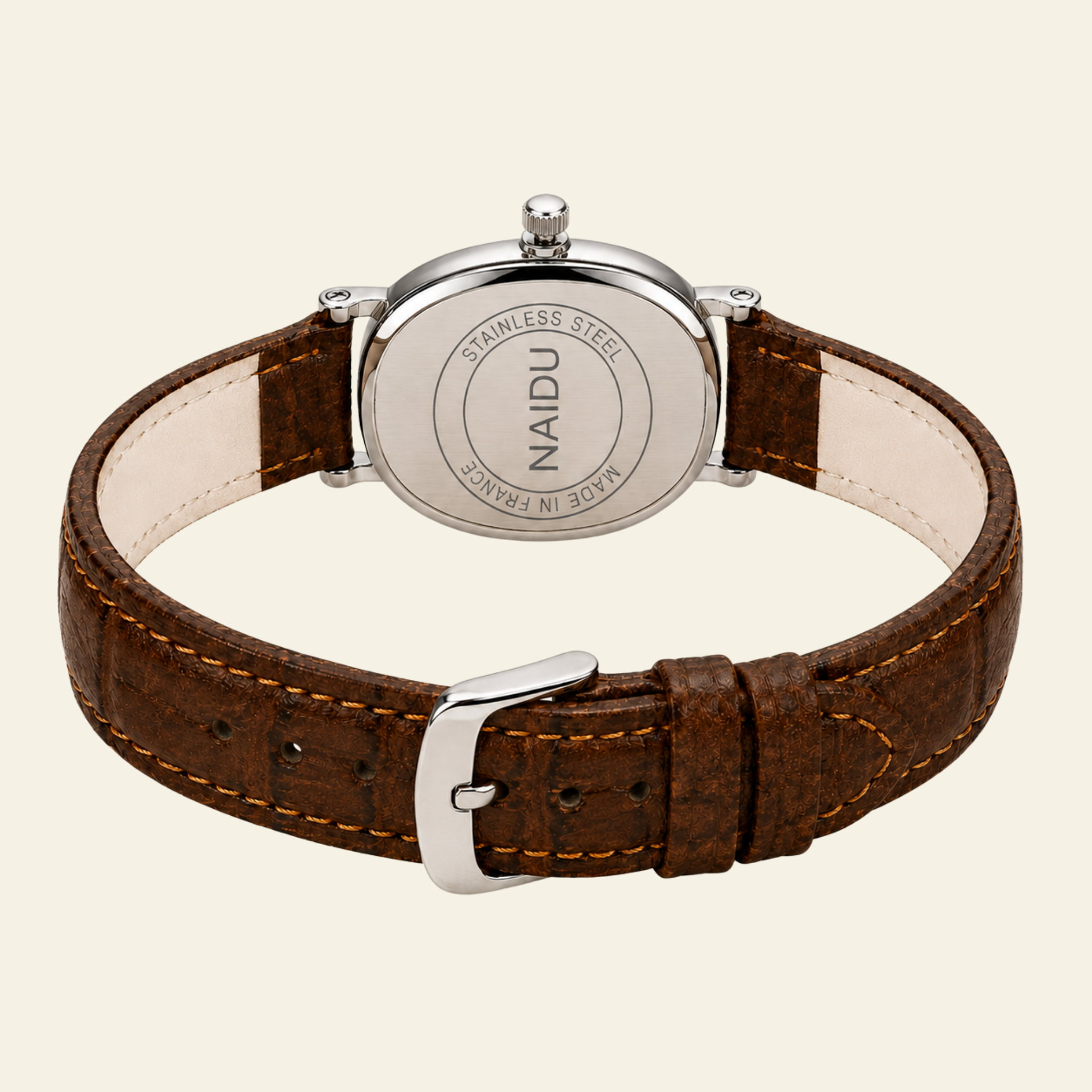 Madeleine Watch Cognac