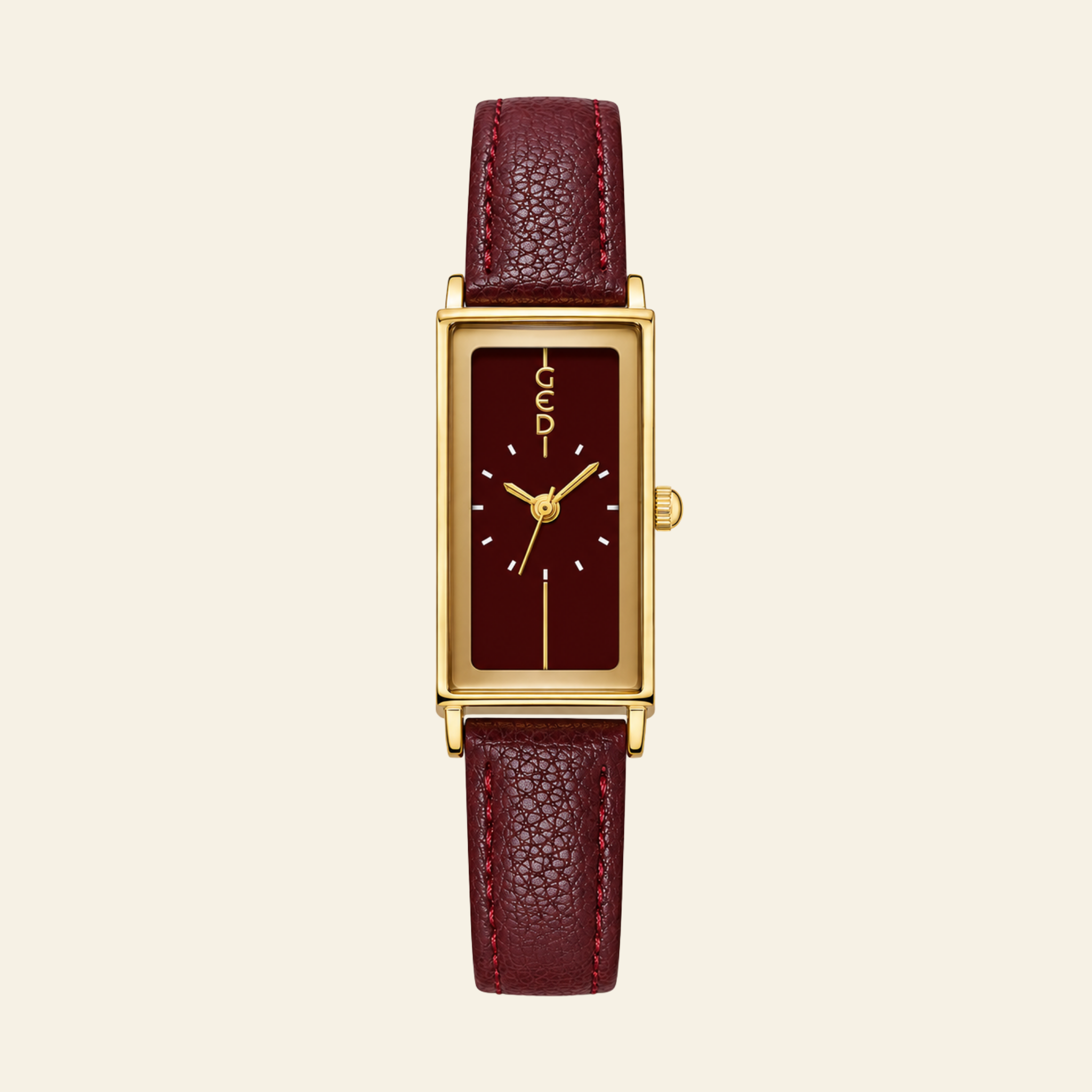 Montaigne Watch Burgundy