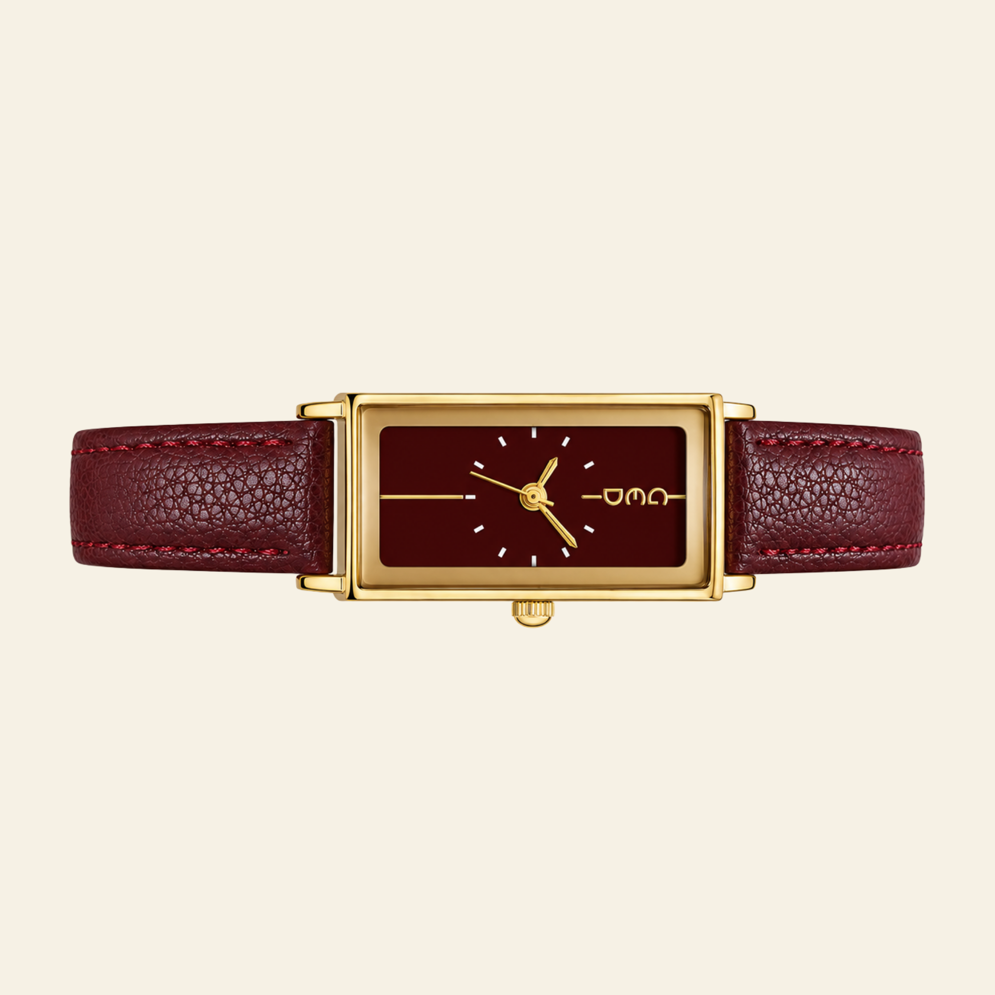 Montaigne Watch Burgundy