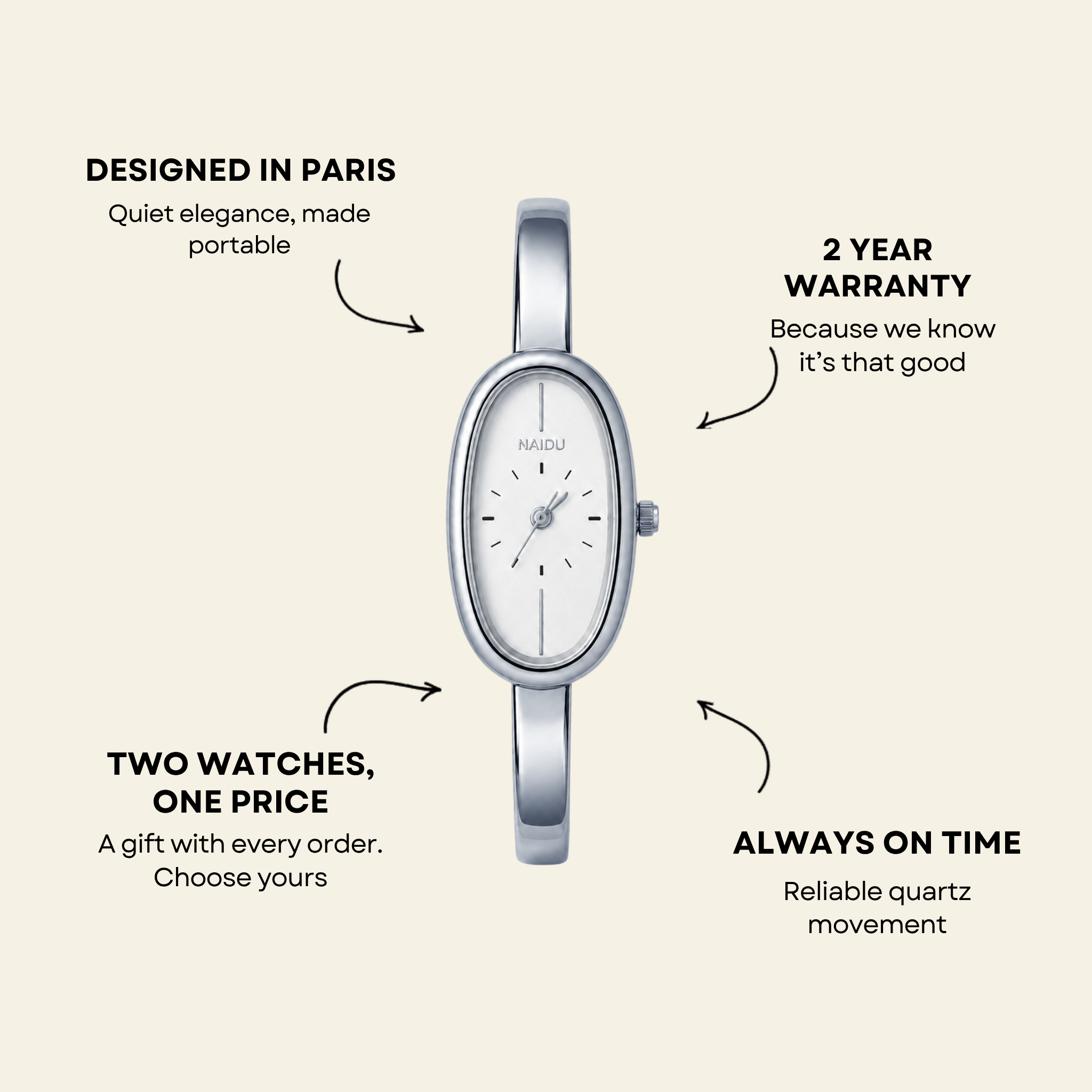Passy Watch Silver