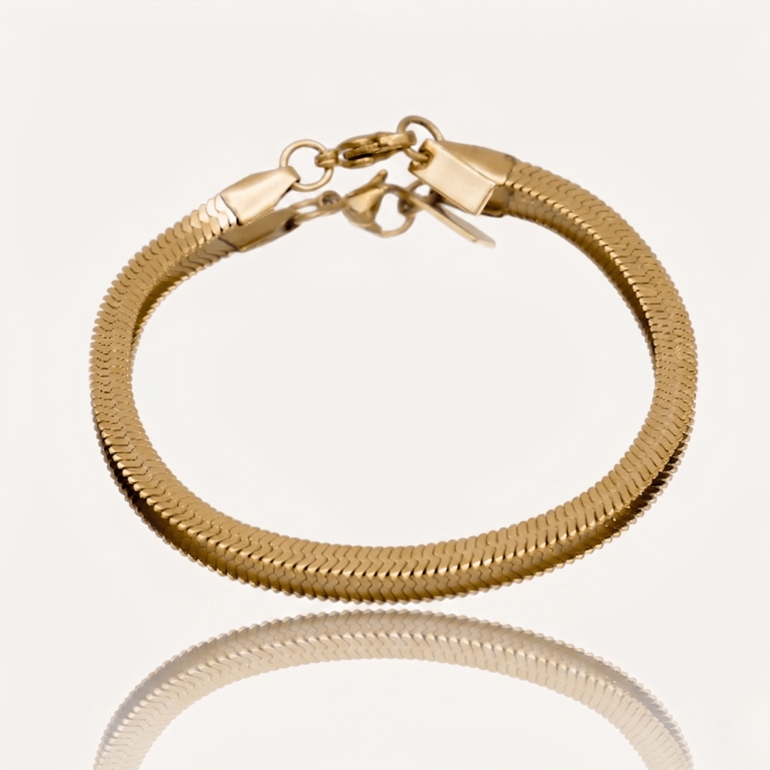 Camille Herringbone Bracelet