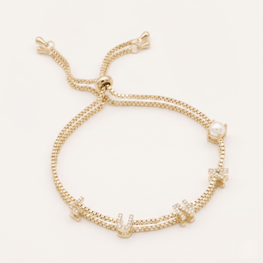 Luna Custom Name Bracelet