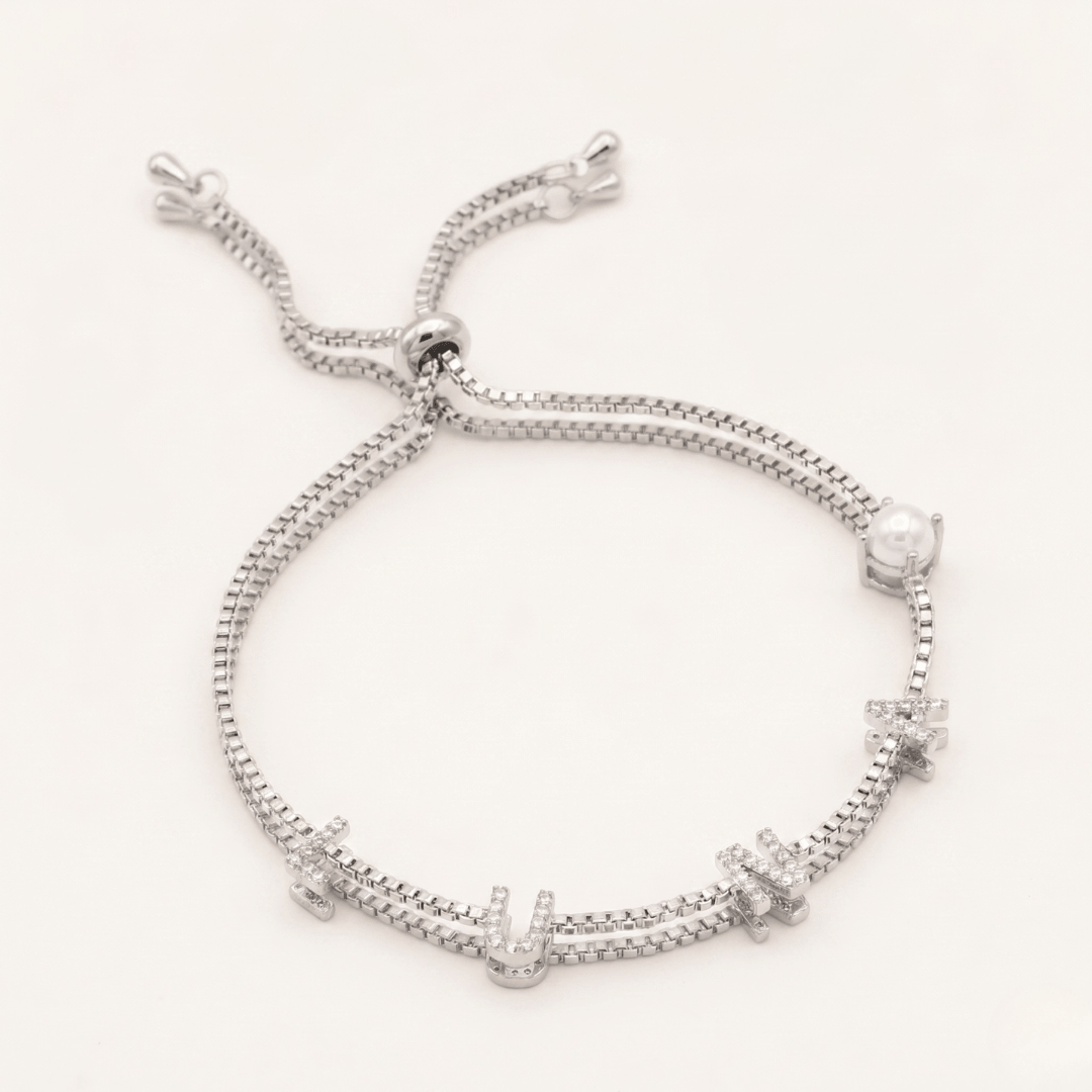 Luna Custom Name Bracelet