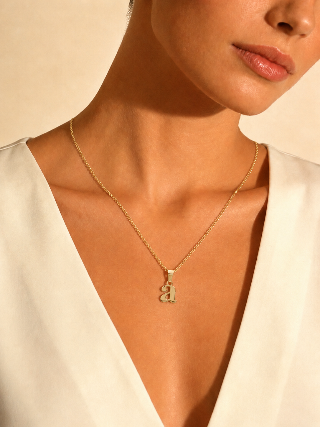 Amara Initial Necklace