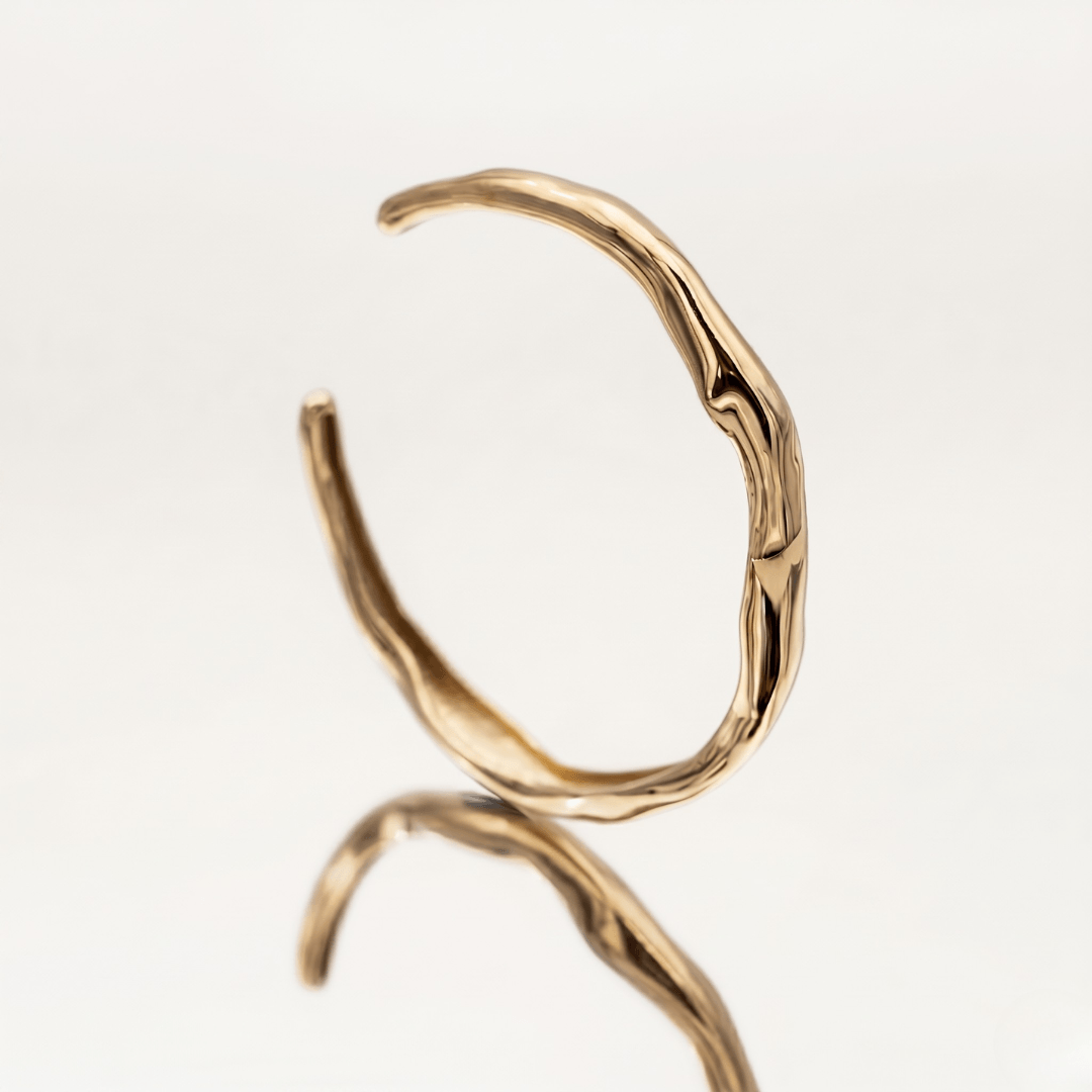Gaia Sculptural Cuff Bracelet
