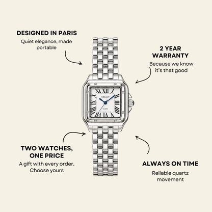 Le Marais Watch Argent