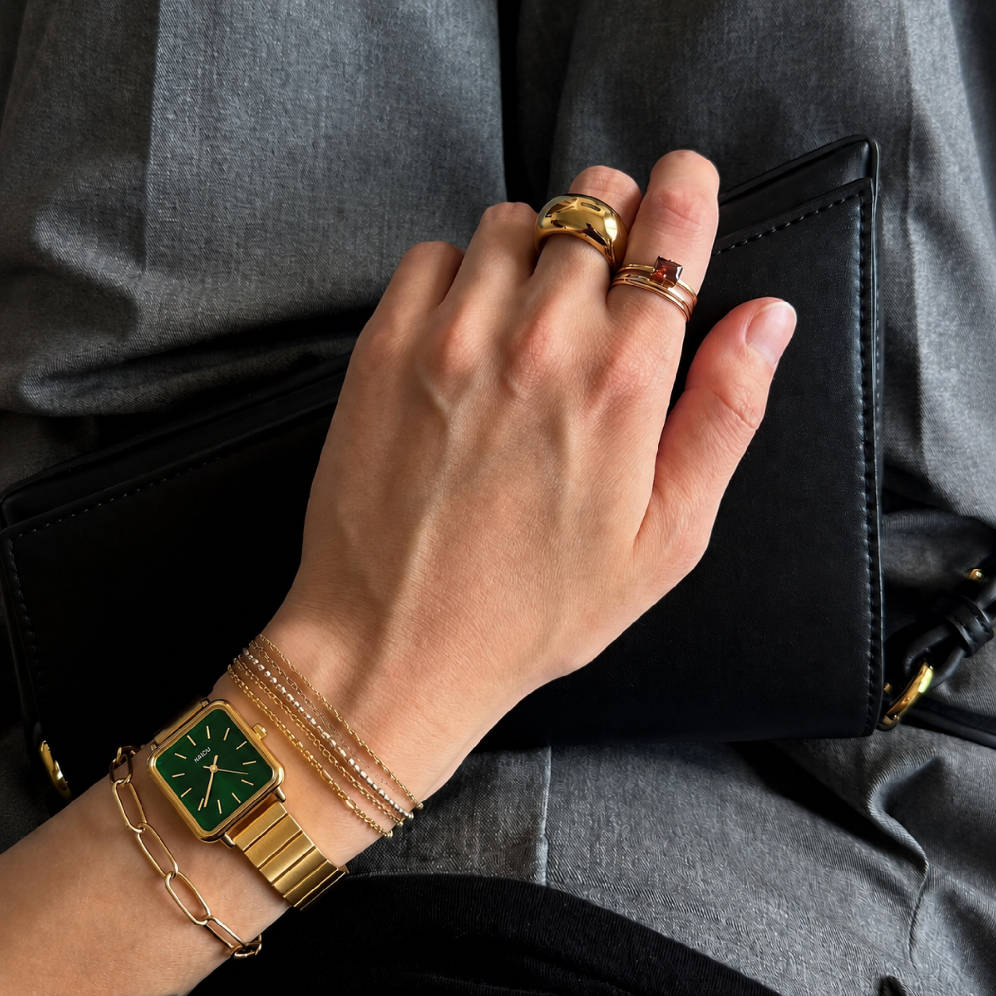 Le Marais Watch Emerald