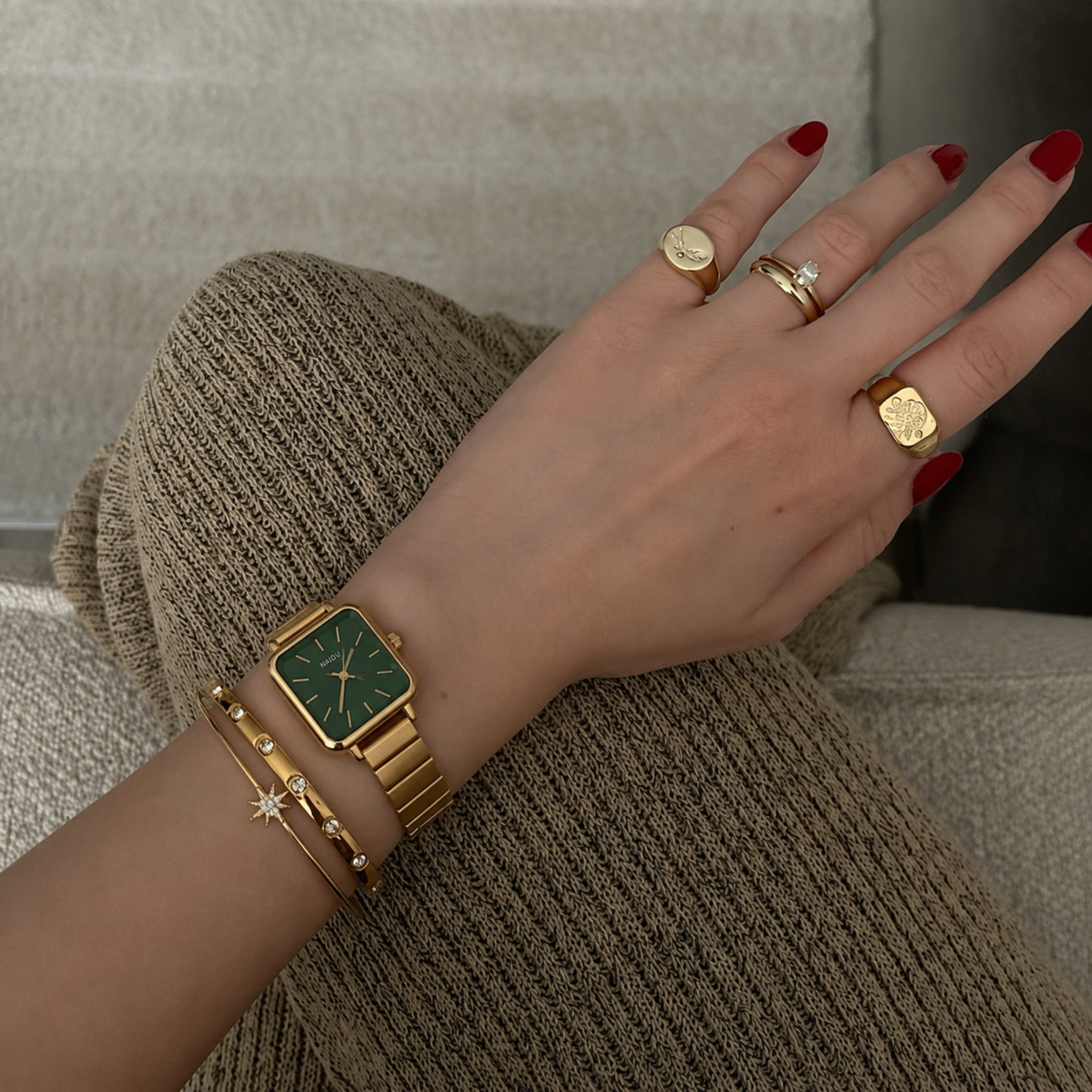 Le Marais Watch Emerald