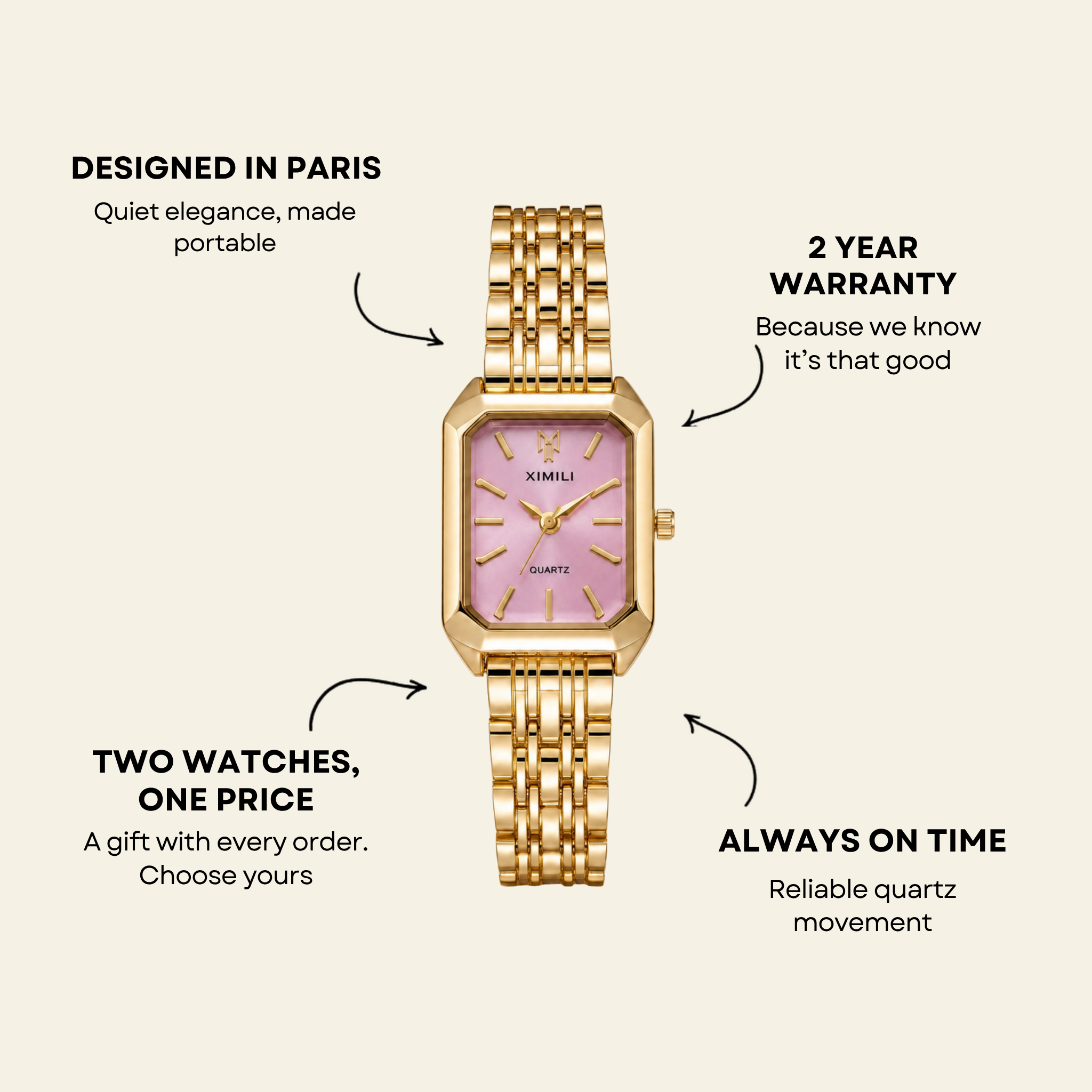 Le Marais Watch Petal