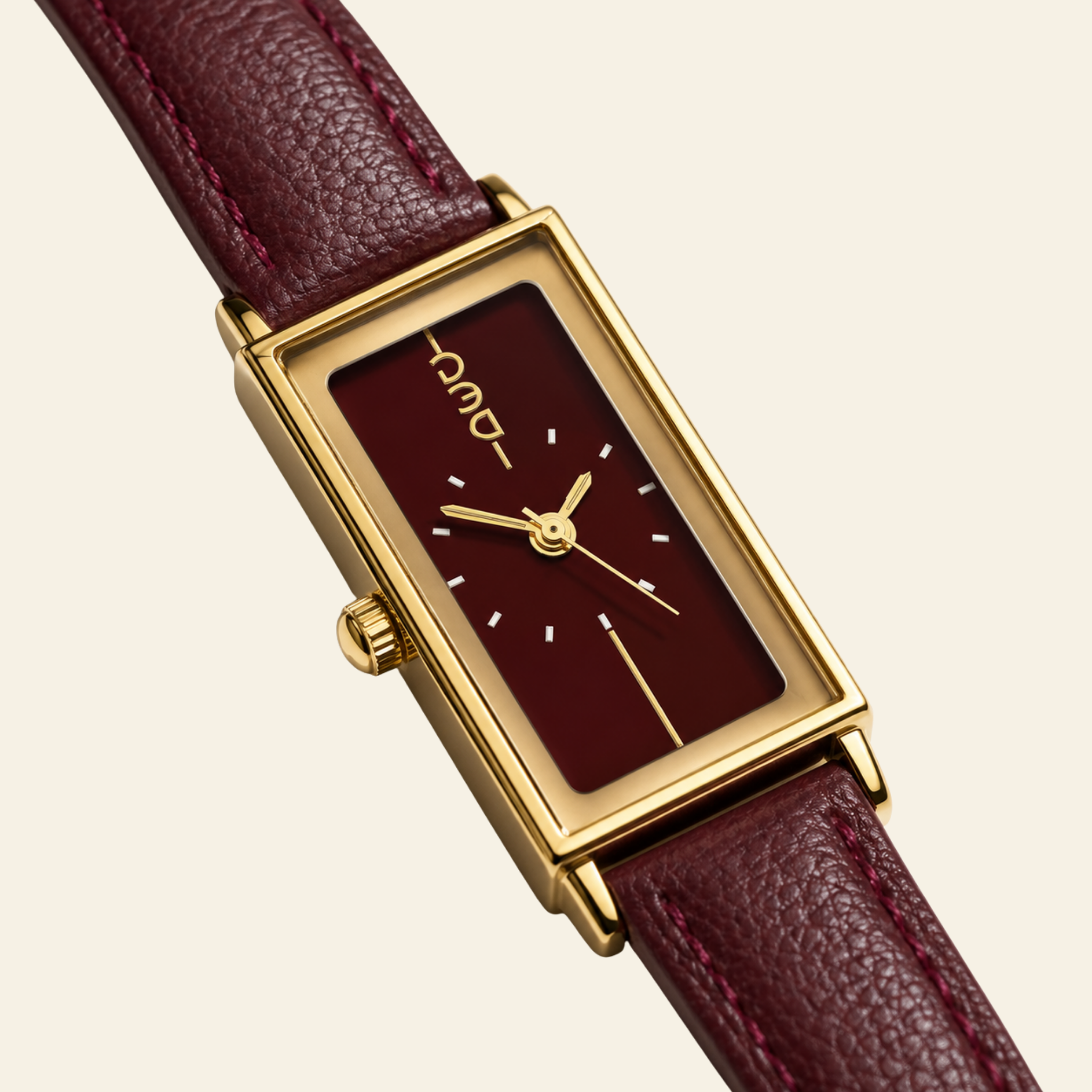 Montaigne Watch Burgundy